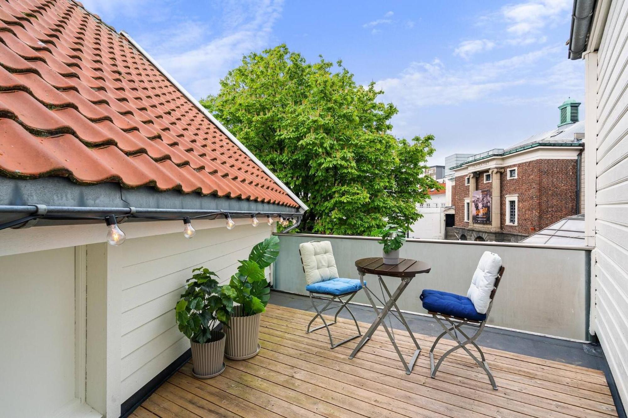Charming Rooftop In Heart Of Leilighet