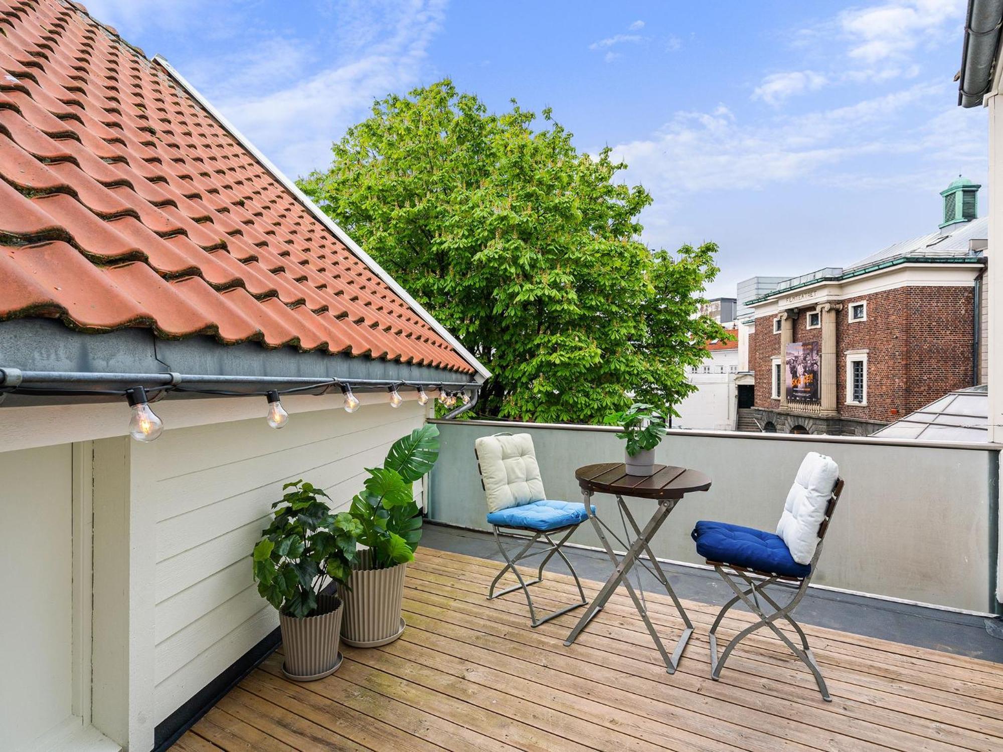 Charming Rooftop In Heart Of Leilighet *